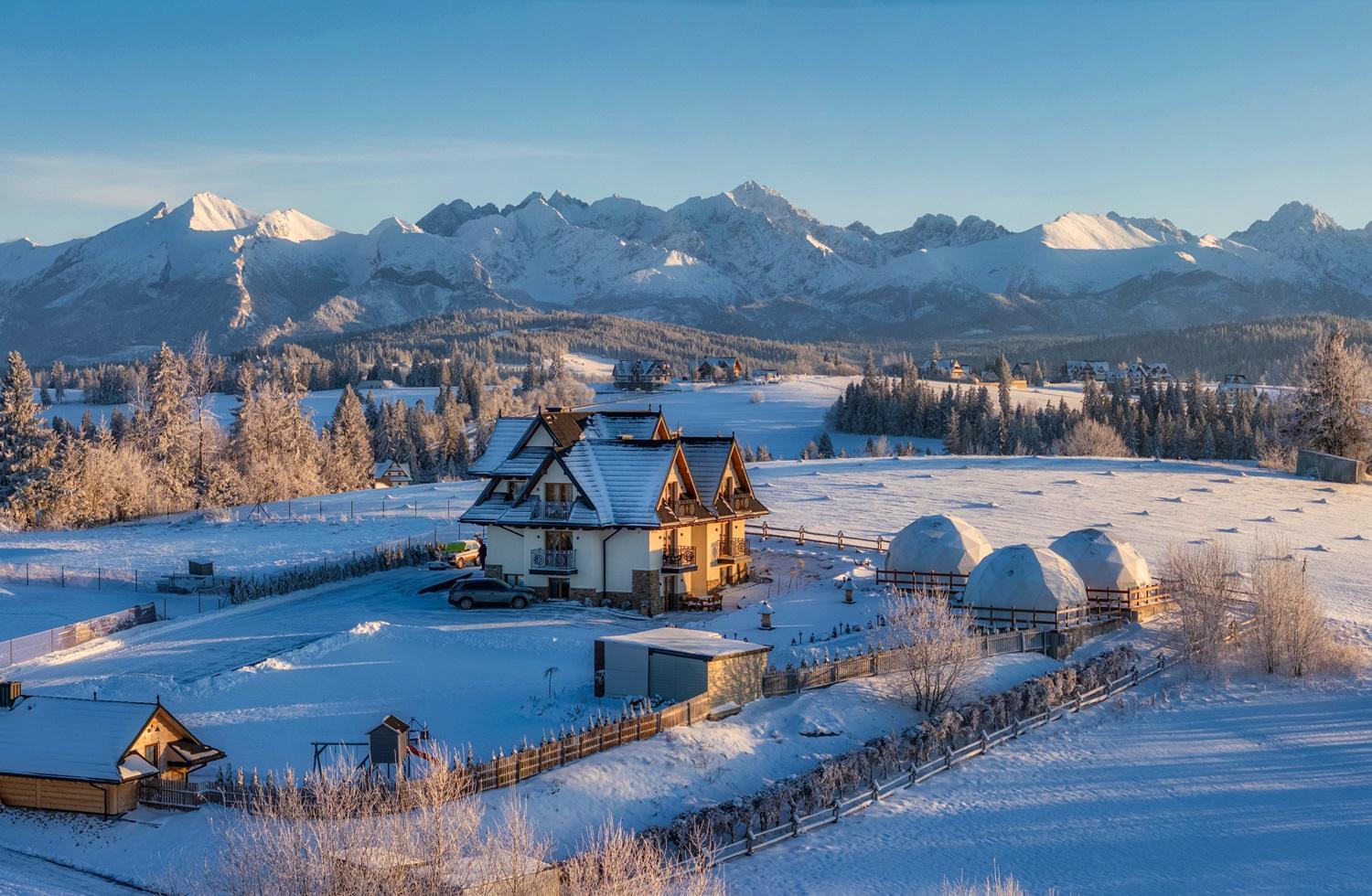 Tatry Mountain Glamp Z Jacuzzi Zakopane Exterior foto
